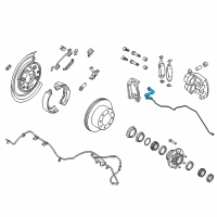 OEM 2012 Ford F-250 Super Duty Brake Hose Diagram - DC3Z-2282-A