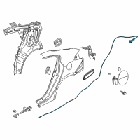 OEM 2015 Kia Forte Catch Assembly-Fuel Fill Diagram - 81590A7001