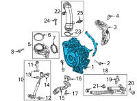 OEM 2022 Jeep Gladiator TURBOCHAR Diagram - 68486941AA