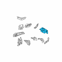 OEM 2003 Chrysler PT Cruiser Support-Engine Mount Diagram - 4668577AB