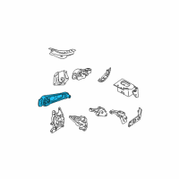 OEM 2005 Chrysler PT Cruiser Bracket-Torque Reaction Diagram - 5274903AD