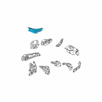 OEM 2001 Chrysler PT Cruiser Bracket-Torque Reaction Diagram - 4668263AF