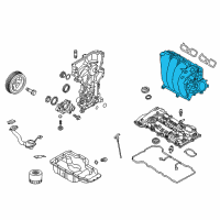 OEM 2018 Kia Forte Manifold Assembly-Intake Diagram - 283102E770