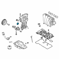 OEM 2016 Kia Forte5 Seal-Oil Diagram - 214212E000