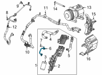 OEM Jeep Renegade Tube-COOLANT Diagram - 68499526AA