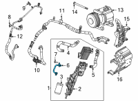 OEM 2019 Jeep Renegade Tube-COOLANT Diagram - 68499526AA