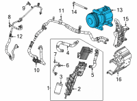 OEM Jeep Renegade COMPRESSO-Air Conditioning Diagram - 68439272AA