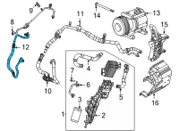 OEM Jeep Renegade Line-A/C CONDENSER Diagram - 68522213AA