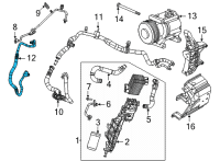 OEM 2019 Jeep Renegade Line-A/C CONDENSER Diagram - 68522213AA