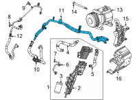 OEM 2020 Jeep Renegade Tube-Air Conditioning Diagram - 68439582AA
