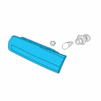 OEM Lincoln Back Up Lamp Diagram - 9H6Z-13405-B