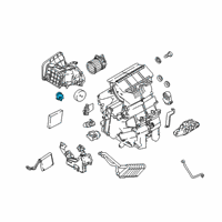 OEM 2019 Nissan Kicks Air Intake Box Actuator Diagram - 27730-5RB0A