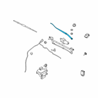 OEM Wiper Control Module Diagram - 7E5Z-17526-A