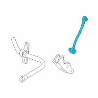 OEM Ford Excursion Stabilizer Link Diagram - YC3Z-5K484-AA