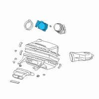 OEM 2001 GMC Savana 1500 Sensor Kit, Mass Airflow Diagram - 19332972