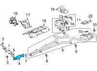 OEM 2022 Acura TLX CONVERTER Diagram - 18150-6S9-A00