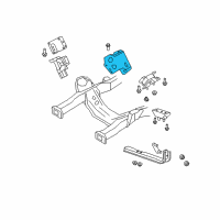 OEM Ford E-350 Super Duty Lower Bracket Diagram - 4C2Z-6029-GA