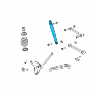 OEM Jeep Liberty ABSORBER-Suspension Diagram - 52125094AG