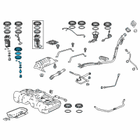 OEM Acura RLX Regulator Assembly, Pressure Diagram - 17052-T5F-010