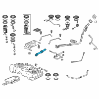 OEM 2021 Honda HR-V Tube, Filler Neck Diagram - 17651-T7X-A01