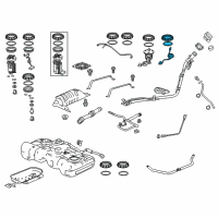 OEM Honda HR-V Sub Meter Diagram - 17051-T7X-A00