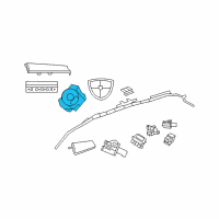 OEM 2009 Dodge Grand Caravan Steering Wheel Position Sensor Diagram - 56046241AC