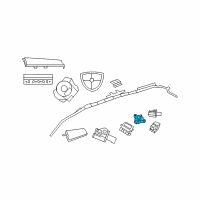 OEM 2010 Chrysler Town & Country Sensor-Pressure Diagram - 56054047AC