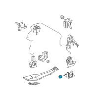 OEM 2006 Scion tC Damper Diagram - 12351-28060