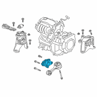 OEM Honda Clarity Bracket, Torquerod Diagram - 50690-TRW-A01