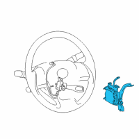 OEM Lexus RX350 Sensor Assembly, MILLIME Diagram - 88210-48111