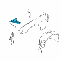 OEM 2008 BMW Alpina B7 Cover, Bottom Right Diagram - 51-71-7-170-006