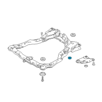 OEM 2007 Hyundai Tiburon Nut Diagram - 54559-22000