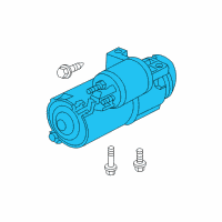 OEM 2006 Buick Rendezvous Starter Diagram - 89017754