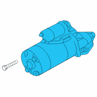 OEM 2010 Hyundai Elantra Starter Assembly Diagram - 36100-23171