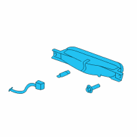 OEM Chrysler LHS Lamp-High Mounted Stop Diagram - 4780179AB