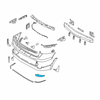 OEM 2009 Hyundai Veracruz Lamp Assembly-Rear Reflex Reflector, LH Diagram - 92405-3J200