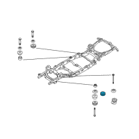 OEM Lincoln Aviator Absorber Diagram - 1L2Z-1000155-CA