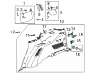 OEM GMC Power Outlet Diagram - 84786104