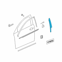 OEM 2007 Saturn Aura Applique Diagram - 15947546