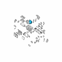 OEM 2012 Nissan Maxima Core-Heater Diagram - 27140-JA00A