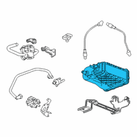 OEM 2022 Chevrolet Tahoe Vapor Canister Diagram - 84050713