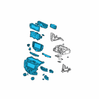 OEM 2007 Honda Accord Display, Panel Power *NH482L* (UA BLACK METALLIC) Diagram - 39177-SDA-L51ZA