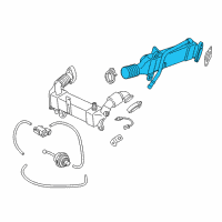 OEM 2009 BMW X5 Exhaust Cooler Diagram - 11-71-7-807-927