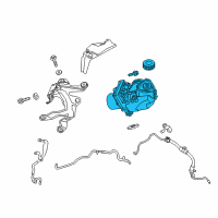 OEM 2021 Nissan Maxima Pump Assy-Power Steering Diagram - 49110-4RA5A