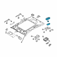 OEM 2019 Kia Optima Lamp Assembly-Rear PERSO Diagram - 928703V000BGA