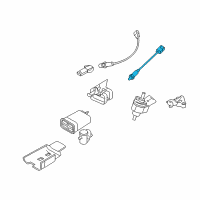 OEM Chevrolet Aveo Rear Oxygen Sensor Diagram - 96951720