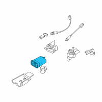 OEM Chevrolet Aveo Vapor Canister Diagram - 96554016