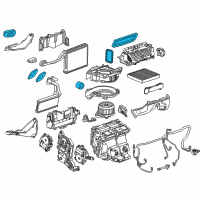 OEM 2022 Chevrolet Camaro Seal Kit Diagram - 84394025
