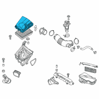 OEM Kia K900 Cover-Air Cleaner Diagram - 281113M100