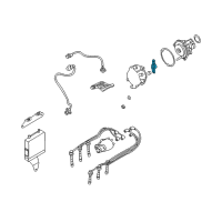 OEM 2005 Chrysler Sebring Rotor-Distributor Diagram - MD619689